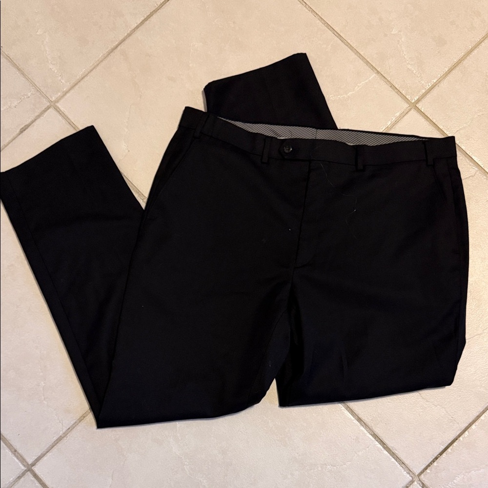 Michael Kors Men's Elegant Black Dress Pants